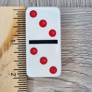 3:3 Replacement Dominoes Large Dot Shiny Color 2 X 1 X 5/8th